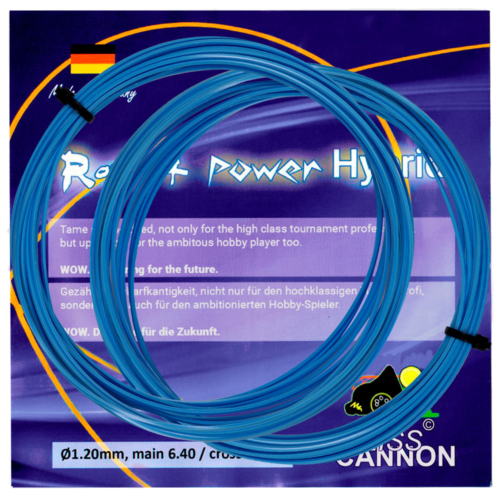 Weiss Cannon Ultra Cable Tennis Racket String - 1.23mm / 17 - Black - 200m
