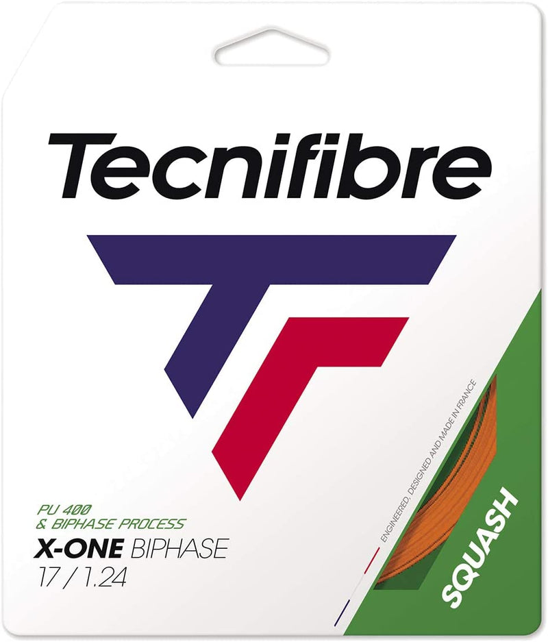 Tecnifibre X-ONE BIPHASE SQUASH 1.24mm 17 9.7m Set