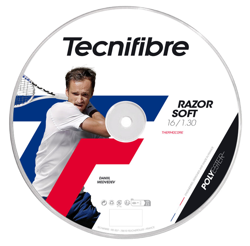 Tecnifibre RAZOR SOFT 1.30mm 16 200m Reel