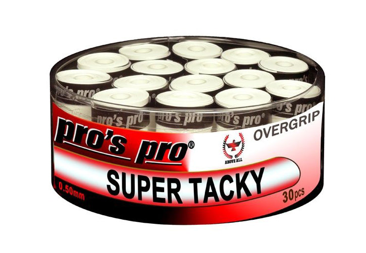 Pro's Pro Super Tacky Overgrips 30 Pack