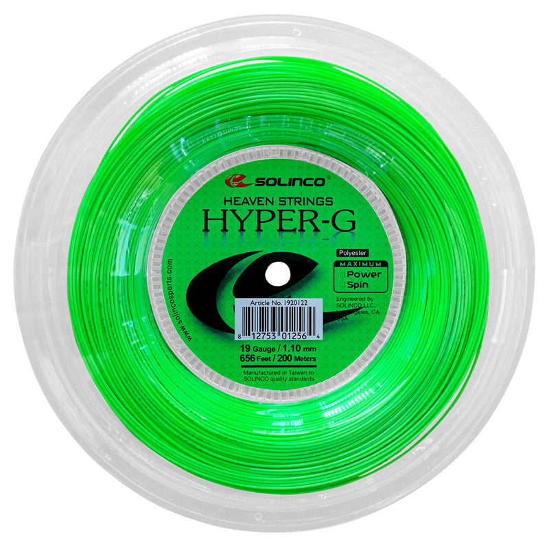 Solinco HYPER-G 1.10mm 19 200m Reel