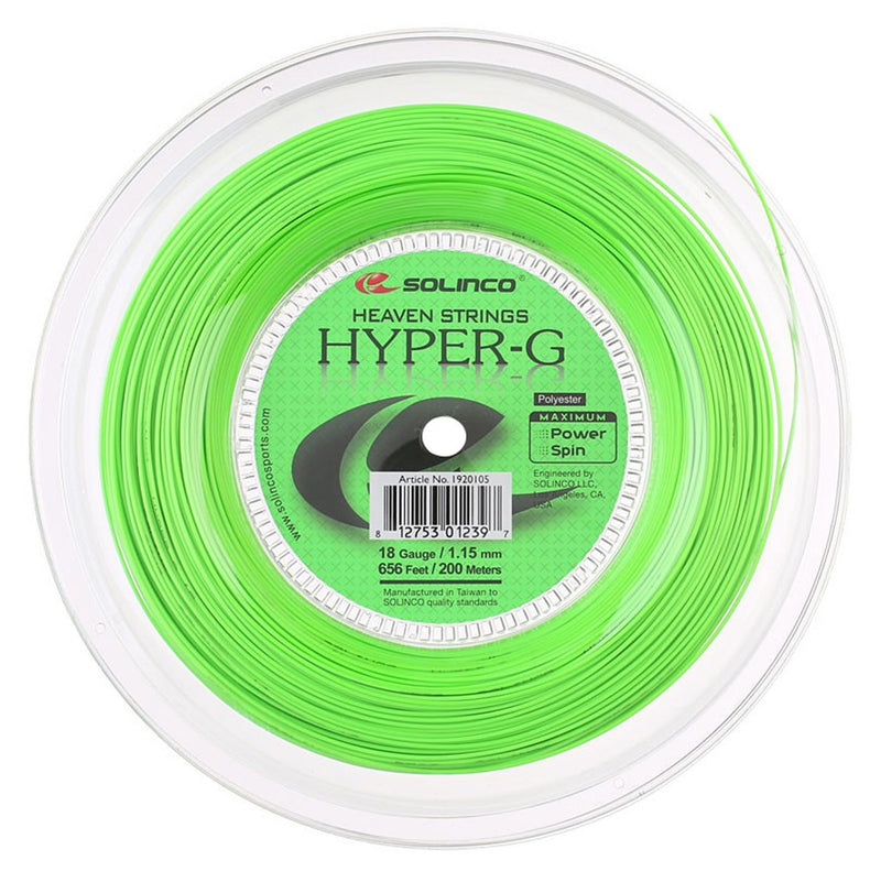 Solinco HYPER-G 1.15mm 18 200m Reel