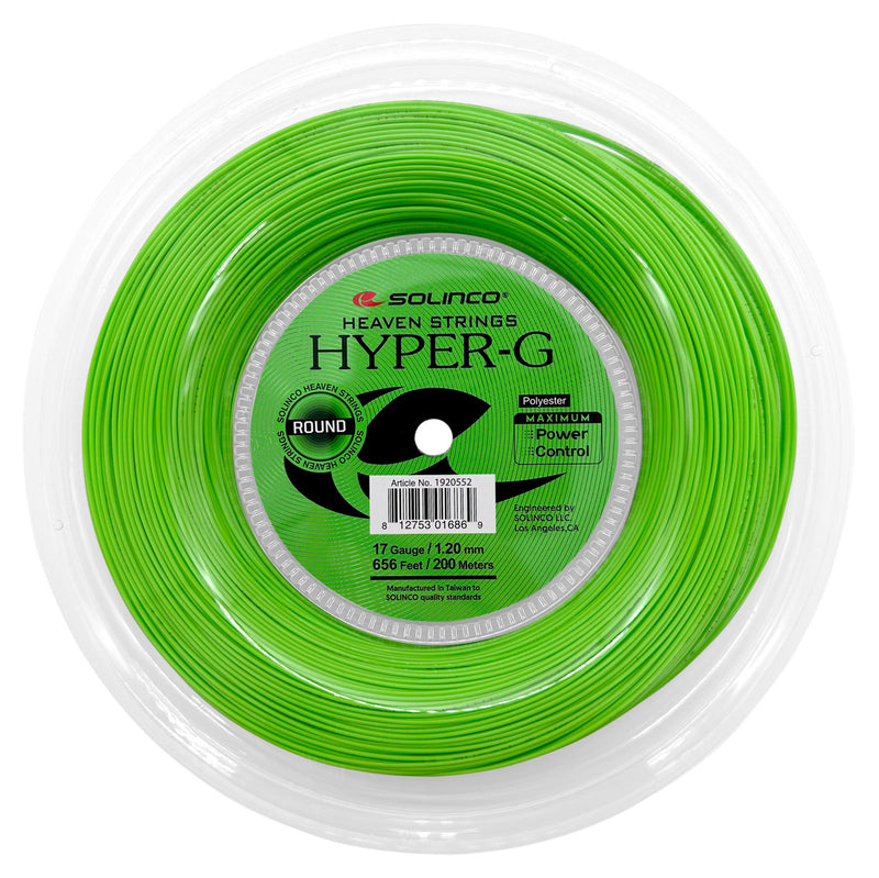 Solinco HYPER-G ROUND 1.20mm 17 200m Reel