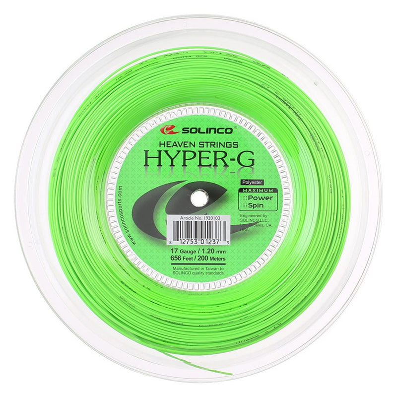 Solinco HYPER-G 1.20mm 17 200m Reel