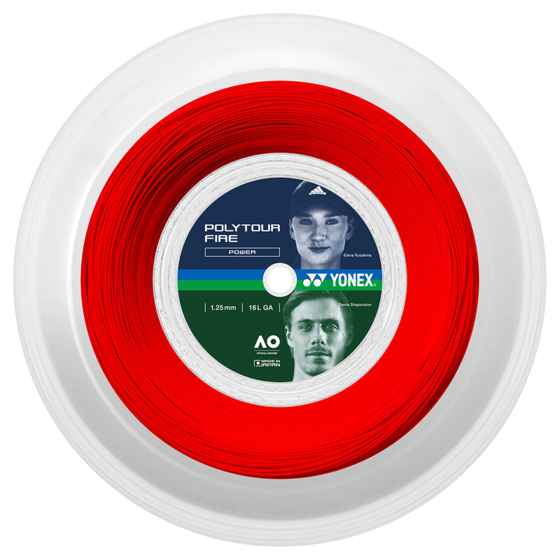 Yonex POLYTOUR FIRE 1.25mm 16L 200m Reel