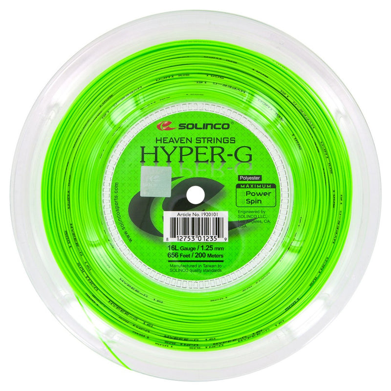 Solinco HYPER-G 1.25mm 16L 200m Reel