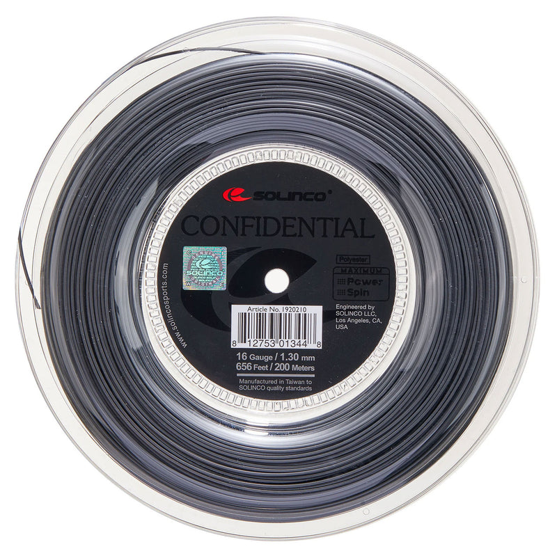 Solinco CONFIDENTIAL 1.30mm 16 200m Reel