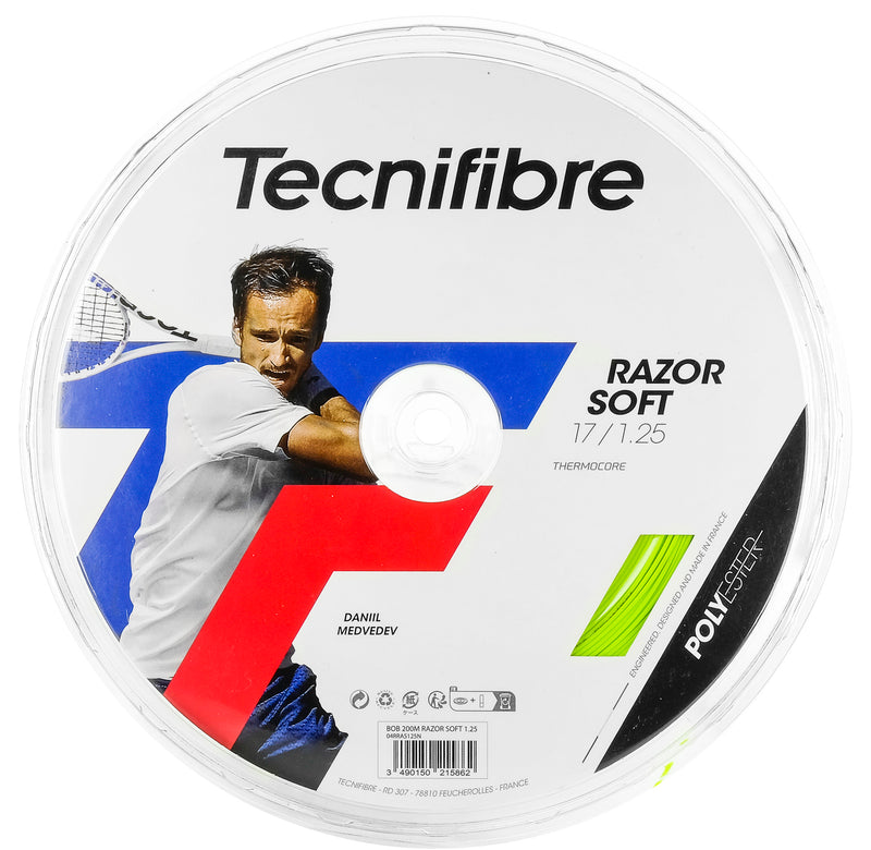 Tecnifibre RAZOR SOFT 1.25mm 17 200m Reel