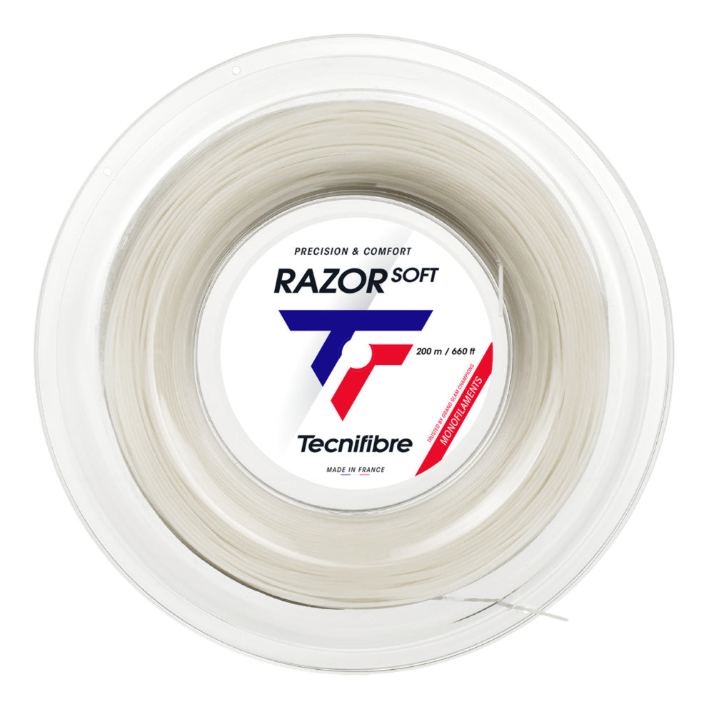 Tecnifibre RAZOR CODE 1.20 ロール Tecnifibre RAZOR SOFT 1.20mm 18 200m Reel