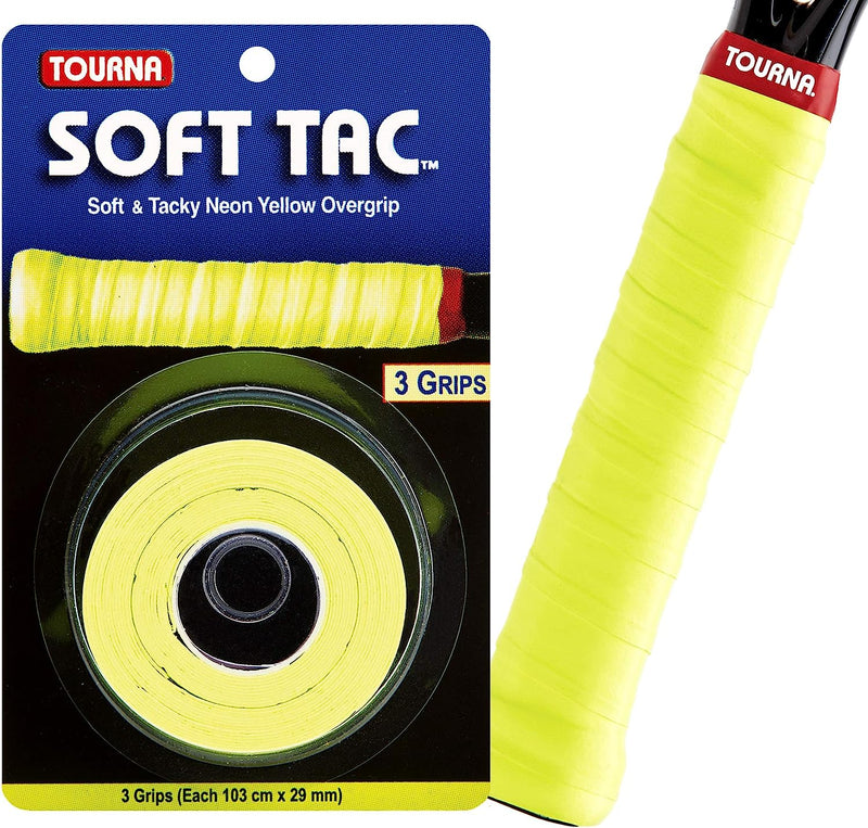 Tourna Soft Tac Overgrips 3 Pack