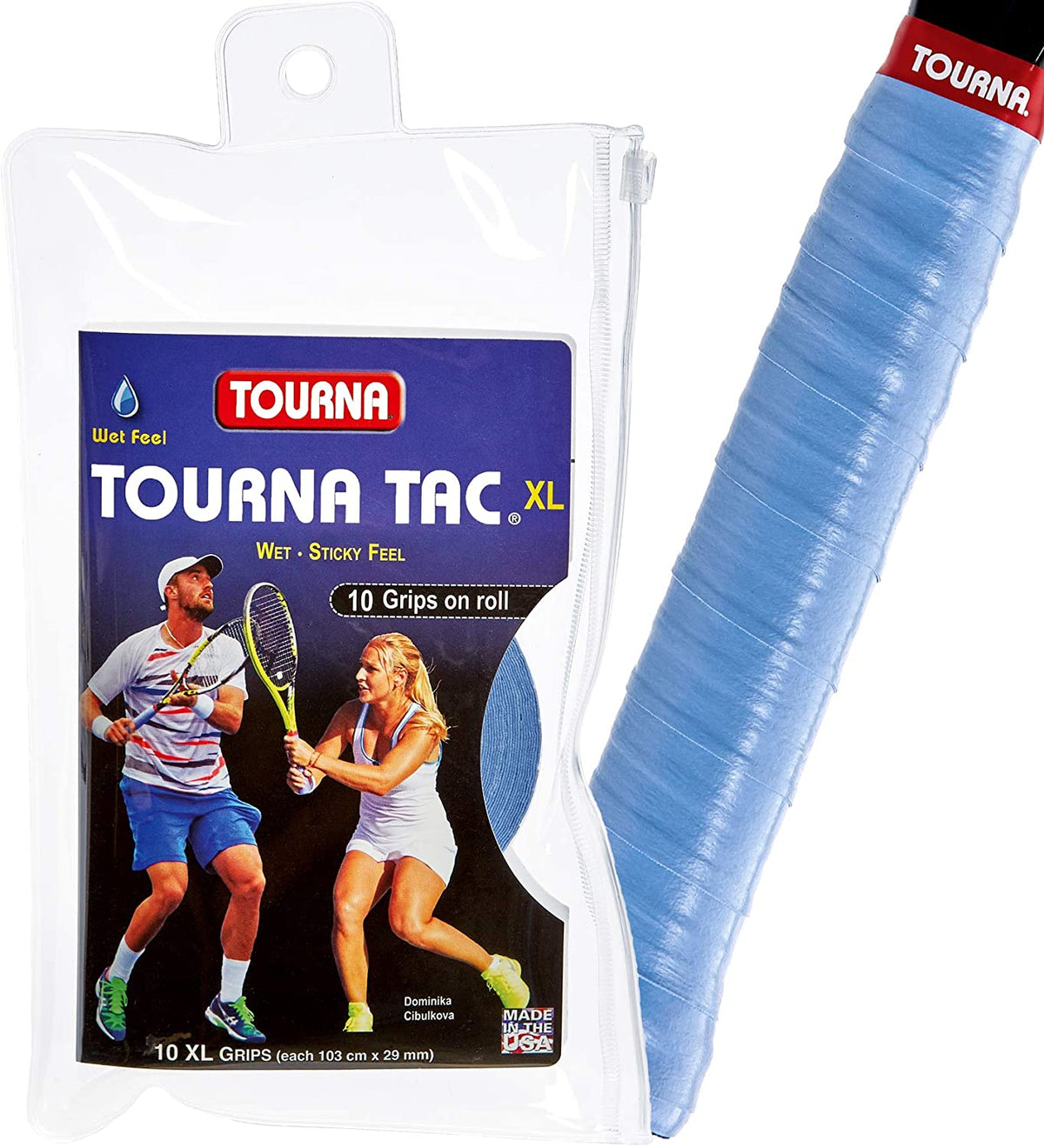 Tourna TAC XL Overgrips 10 Pack