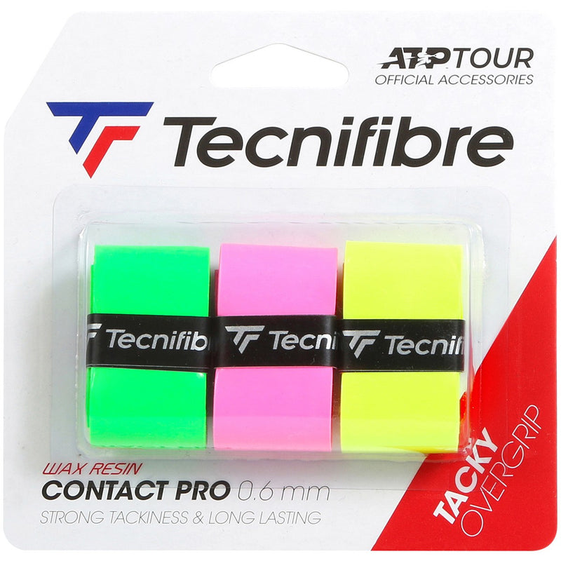 Tecnifibre Contact Pro Overgrips 3 Pack