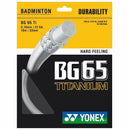 Yonex BG65Ti TITANIUM 0.70mm 10m Set