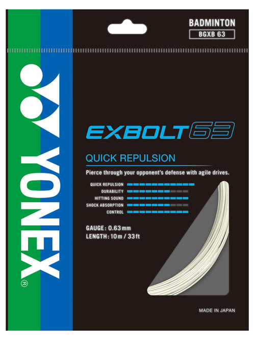 Yonex EXBOLT 63 0.63mm Set