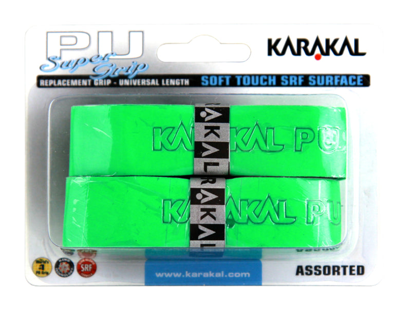 Karakal PU Super TWIN Pack Replacement Grips