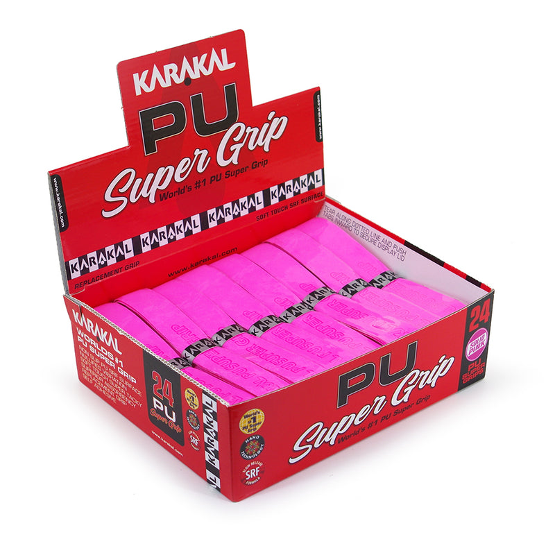 Karakal PU Super Grip Pink 24 Grips