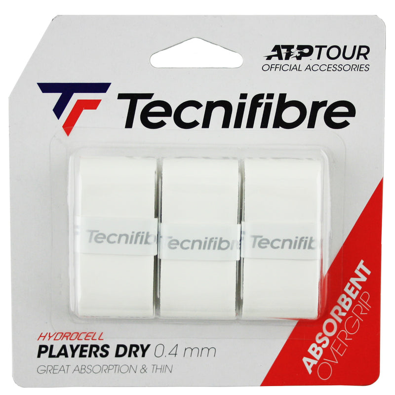 Tecnifibre Players Dry Overgrips 3 Pack