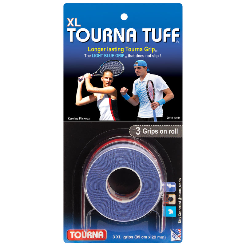 Tourna Tuff XL Overgrips 3 Pack