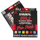Karakal PU SUPER PRO ASSORTED 6 Pack Grips
